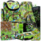 Minecraft Games Play Pixel 10 Teile Set Tornister Ranzen Schulranzen Tasche Federmappe Schultüte 85 cm mit Sticker-von-Kids4shop Schulrucksack