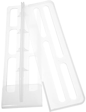 RORPOIR Divisor del Refrigerador Cajones De Ropa De Plástico Cajones De Almacenamiento De Plástico Divisores para Estantes Tableros De Partición del Refrigerador Organizador del Cajón del