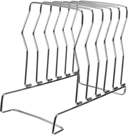 Veemoon Edelstahl Abnehmbares Sous Vide Steak Rack Fach Trennwand Korrosionsbeständig Und Platzsparend Einfache Installation Für Geordnete Steakaufbewahrung