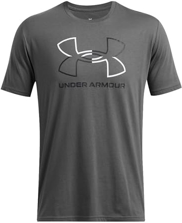Under Armour Men's Global Foundation Short Sleeve T Shirt, 028 Gray, 4XLT