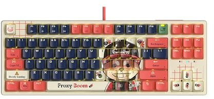 Bloody x Savage Impact AT87 Alpha Optical Switch Keyboard, Boom Style | Adjustable Actuation Point, Gaming PBT Keycaps, Stealth Quiet Typing, TKL Design