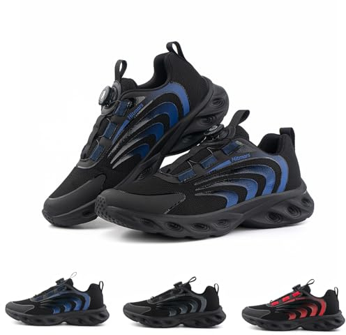 Hitmars Scarpe Running Uomo Scarpe da Corsa Trail Running Ginnastica Sportive Jogging Tennis Trekking Fitness Scarpe Uomo Sneakers Corsa N/A2 Blu EU41