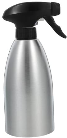 YARNOW Stainless Steel Watering Bottle Hand Press Mister Spray Bottle for Plants Gardening Outdoor Patio Use