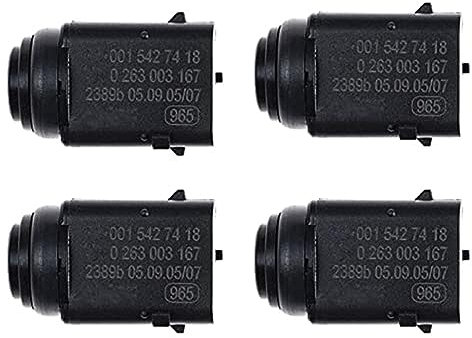 Auto PDC Parksensoren 4 STÜCKE für Mercedes W203 W209 W210 W211 W220 W163 W168 W215 W 251 S203 C203 0015427418 0263003167 Rückfahrsensoren für Autos