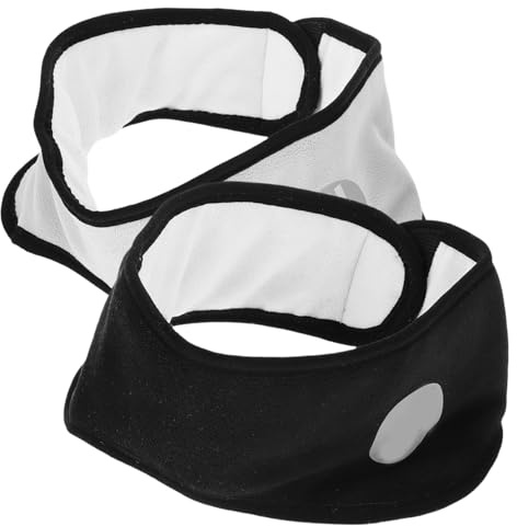 2pcs Sleep Ear Mask with Ear Cover for Noise Reduction | Adjustable Fit, Cotton Spandex Polyester Blend, Travel and Sleeping Use, Soft Comfort for Women and Men