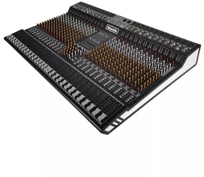 Mesa Mezclas DJ, Mezclador USB profesional XM24 de 24 canales con mezclador de consola de DJ de escenario de grabación auxiliar