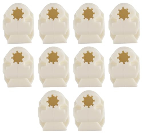 Ausi 10PCS Brake Hose Clips, Oil Hose Bracket Fixing Clip Buckle Pipe Clamps Attachments 5Q0611797B for Golf 2 3 4