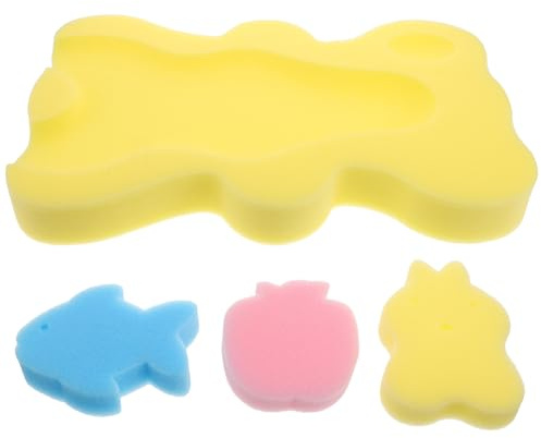 Parliky Inserto de Bañera para Bebés Esponja de Baño Gruesa Antideslizante para Recién Nacidos, Almohadilla de Baño Suave y Duradera para Uso en Bañera o Lavabo