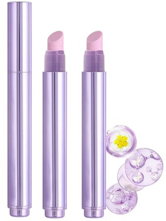 3PCS Cuticle Pusher Oil Pen, 3-in-1 Nail Care Pen for Dry Cuticles, Hangnails & Damaged Nails, Moisturises Strengthens Brightens Nails
