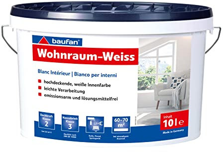 baufan Wohnraumweiss 10l