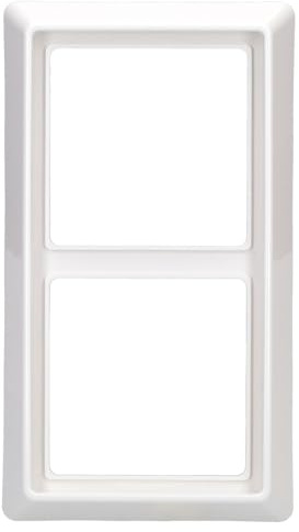 Busch-Jaeger 2102-34 Abdeckrahmen 2-fach Alpinweiß Allwetter 44 2CKA001730A0209