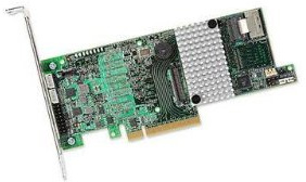 LSI MegaRAID SAS 9271-4i 4-Port 6Gb/s SATA + SAS PCI-Express 3.0 Low Profile RAID Controller Karte, einzeln