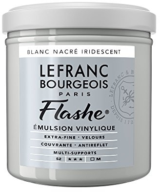 LB ACRILICO FLASHE 125ML BLANCO PERLA IRIDISCENTE