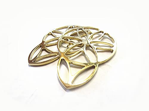 PS Blumenzaum - Lilie Hackamore - Gebisslose Zäumung - 2 Farben Farbe Gold