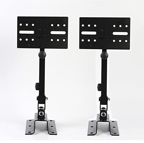 TEmkin Speaker Stands,Universal Speaker Wall Mounts For Small Speakers, Horizontal 180°Adjustment, Home Surround Sound System 45kg/99 Lbs Capacity