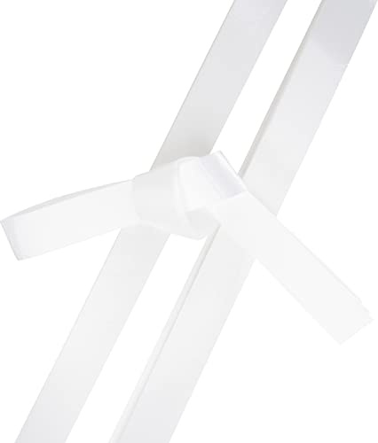 Gebrüder Bertels Papierstreifen Outdoor 16 Stk 25 mm x 72 cm Kunststoff Weihnachtsdeko Bastelbedarf Geschenkverpackung Weiß