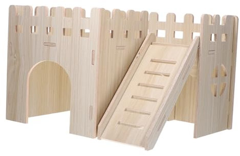 COLLBATH Maisons pour Hamsters en Cachette Délicate pour Petits Animaux Taille Moyenne Espace De Couchage Confortable pour Hamsters Et Écureuils Animaux