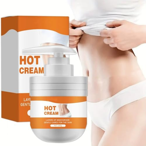 Crème chaude amincissante, crème raffermissante pour le corps contre la cellulite, brûler les graisses et raffermir le corps, lotion de massage raffermissante pour homme et femme, 100 g
