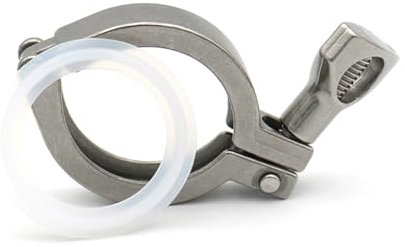 PKNVKZIDK 1 PC 4INCH X K119 Clamp 304 Stainless Steel Pipe Fittings