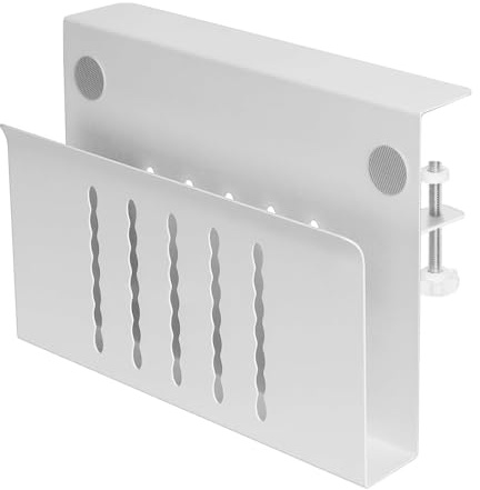 AMISENK Support latéral ergonomique en aluminium polyvalent pour ordinateur portable avec trou de refroidissement