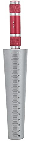 Calibro conico per fori, calibro conico in acciaio inox, strumento di misura ad alta precisione da 0,1 mm per diametri interni e fori con 4 opzioni di intervallo 1-6,5/3-15/15 (30-45 mm)