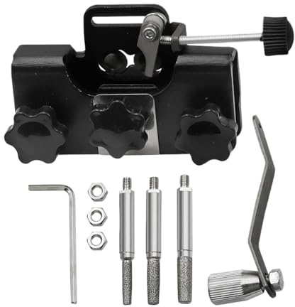 Chainsaw Chain Sharpener, Portable with Accessories, Sharpening Device Set for Electric Saws, for Outdoor, Field, Workshop, Garage, Household, DIY, Maintenance, Repair, Woodworking