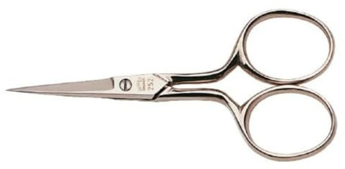 nippes Solingen Stickschere | Vernickelter Stahl | 9 cm | Nähschere für Stick- und Handarbeiten | Nähen & Basteln | Schere für sauberes Ab- und Auftrennen von Nähten