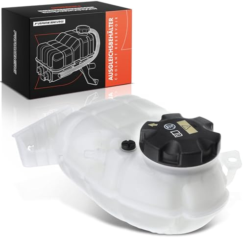 Frankberg Vase d'expansion de liquide de refroidissement avec bouchon | Compatible avec: 3 Gran Turismo F34, 4 Gran Coupé F36, Série 1 F21, 2 Coupé F22 F87, 2 Cabriolet F23