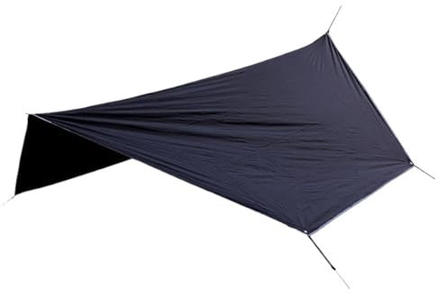 Markise Sechseckige wasserdichte Plane, Zelt, Outdoor, Camping, Markise, Baldachin, Plane, Garten, Sonnenschutz, Sonnenschutz, Schatten, Baldachin, Hängematte, Regenfliege Klemmmarkise(Black)