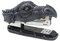 Sewroro Paper Stapler Sturdy Dragon Decor Resin Craft Portable for Home Office