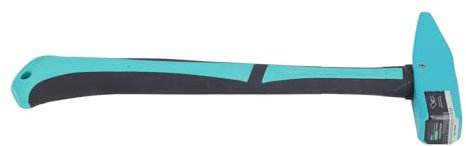 Machinist Hammer, Carbon Steel TPR Handle Multi Functional Forging Engineers Hammer. Secure Design Carbon Steel Head, Comfortable TPR Handle. Consistent Performance. with (Large Size)