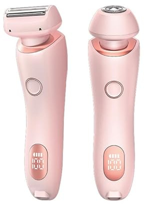 boulina glisse pro damen Epilierer Damen Elektrischer Rasierer, IPX7 wasserdichter Intimrasierer für Bikinizone, Achseln, Beine & Arme