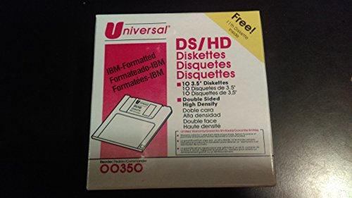 3,5 Disketten, IBM-Format, DS/HD, 11/Box (UNV00350)