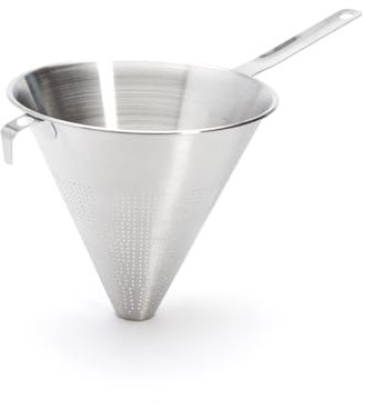 de Buyer - Küchenspitzsieb Chinese - 23 cm Durchmesser - 3350.23N, Grau