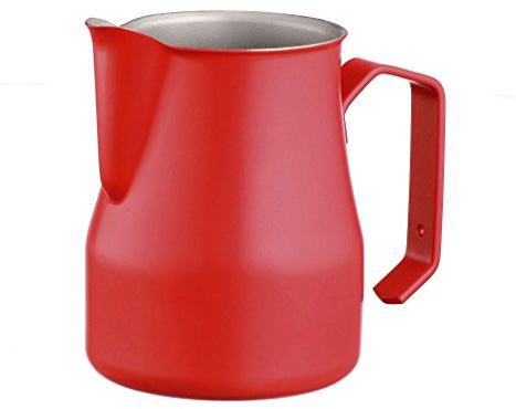 Motta 8007986027757 02775/00 – Sahnekännchen emulgierten, 75 cl, Stahl, rot, 9,5 x 13 x 9,5 cm