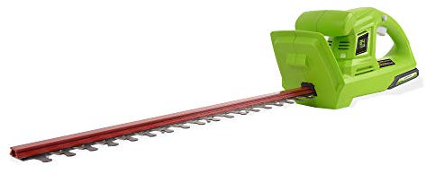 Greenworks Tools Akku-Heckenschere G24HT (Li-Ion 24 V 47 cm Schnittlänge 17 mm Zahnabstand 2800 Schnitte/min t-förmiger Griff ohne Akku und Ladegerät)