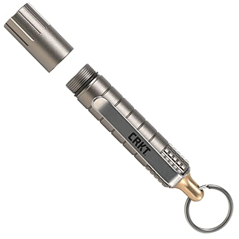 COLUMBIA RIVER KNIFE & TOOL Pocket Driver Stash Tool: Kompakt und leicht, für den täglichen Gebrauch, eloxierter Aluminiumgriff, inklusive 4 Bits 9912, Multi, Einheitsgröße