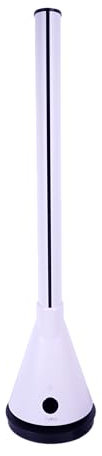 Vybra Spire3, 3 in 1 Air Purifier Fan & Heater, Smart Cooling Tower Air Circulator, Hot/Cold Fan & Air Steriliser, Quiet DC Motor, 2 kW, for Large 50m² Rooms, Remote Control, White