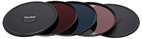 Rollei F:X Pro ND Filterset (ND8, ND64, ND1000) Neutraldichtefilter Set mit 3 Graufiltern (112mm) mit Ultrafeinem Coating Kratzfest Wasserdicht Rundfilter für Kameraobjektiv