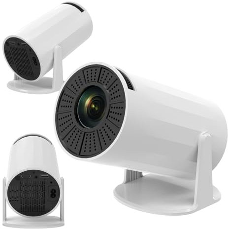 Klack Mini Proyector Portátil 4K con Android Integrado, WiFi 6, Bluetooth 5, Pantalla de 130 Pulgadas, ¡Auténtico Cine en casa!