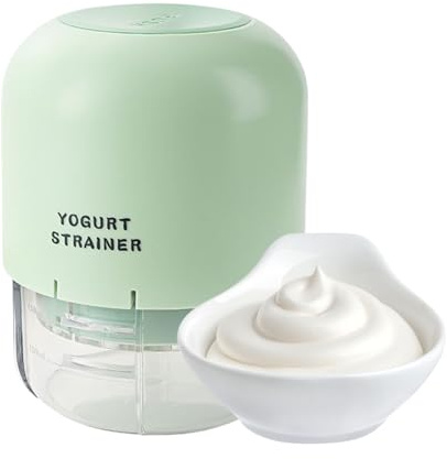 Filtro a pressione per yogurt – Cestello per tè – Filtro rimovibile setaccio per salsa tè caffè cucina miele succo latte bevande