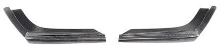 Motenna Copertura paraurti posteriore 2 pezzi, adatta for BMW, F80 M3 F82 F83 M4 2015-2020 Spoiler inferiore in fibra di carbonio Splitter angolo laterale diffusore sottoscocca posteriore auto