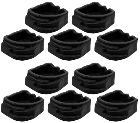 WEKAMOS 10pezzi Ciotola d Acqua Micro per Tarantole Mini Ciotola in Resina per Ragni Scorpioni Grilli Piccoli Insetti e Habitat di Ragni Accessorio di Idratazione Stabile Disordine