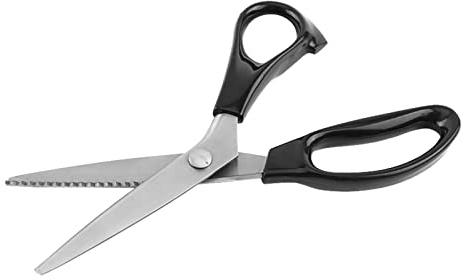 Aramox Dekorative Dreieckskanten-Zackenschere aus Stoff, Klingen aus Rostfreiem Stahl, 3 Mm, 5 Mm, 7, Zum Schneidern und Basteln (4mm)