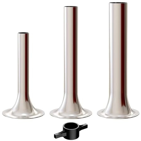 2024 Sausage Stuffer Kit,Compatible for KitchenAid， Plastic FGA Food Grinder Attachment,Compatible for KitchenAid， Sausage Attachment, 3 Stainless Steel
