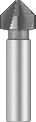 Bosch Accessories 2608596371 Fraise à noyer conique HSS queue cylindrique cinq taillants 90° Ã˜ 12 mm Argent