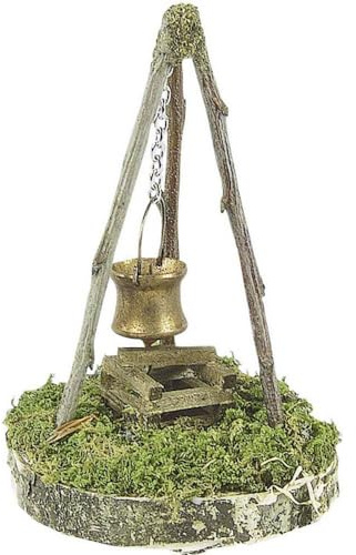 Kahlert Licht 40677 - Miniatur - Lagerfeuer mit Licht, Rauch