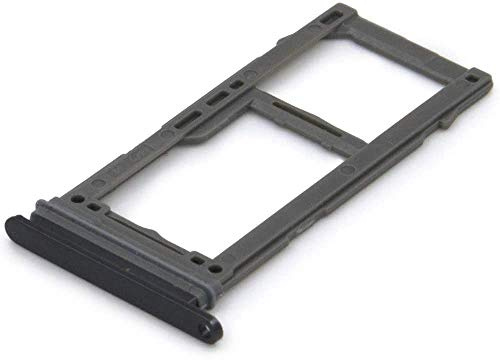 Compatibile mit Samsung Galaxy S8 G950 G950F S8 PLUS + G955 G955F Ersatz TRAY HOLDER Micro SD Schlittenfach + Nano-SIM-Kartenhalter Black