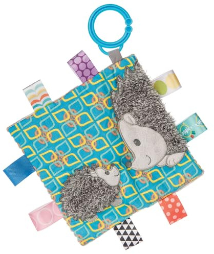 Taggies Crinkle Me Baby Toy, Heather Hedgehog