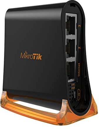 MikroTik WLAN-Router WLANRouter hAP Mini (RB931-2ND) (RB9312ND) Noir
